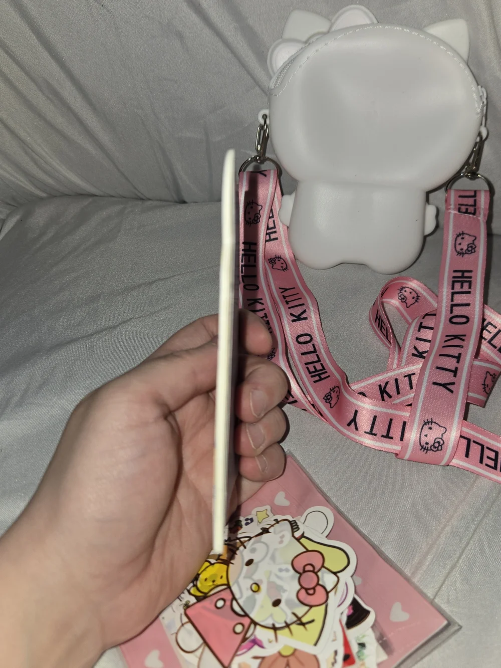 Hello Kitty Mini Silicone Birthday Christmas Valentines Gift idea Crossbody Bag